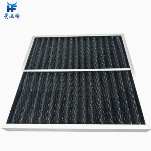 Folding Cotton Plate Car Air Filter Activated Carbon