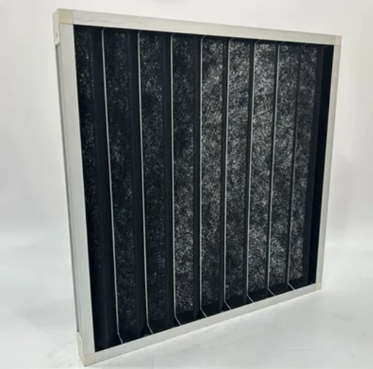 Glass Fiber Folding Plate Air Filter